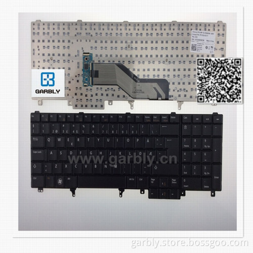 Ge Layout Laptop Keyboard for DELL E5520 E6520 M4600 M6700